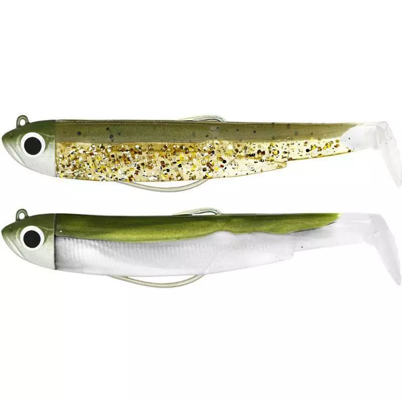 ARTIFICIALE MORBIDA MONTATA FIIISH DOUBLE COMBO BLACK MINNOW 120 3 ARTIFICIALE MORBIDA MONTATA FIIISH DOUBLE COMBO BLACK MINNOW 120