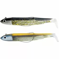 ARTIFICIALE MORBIDA MONTATA FIIISH DOUBLE COMBO BLACK MINNOW 140