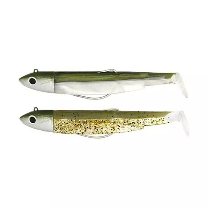 ARTIFICIALE MORBIDA MONTATA FIIISH DOUBLE COMBO BLACK MINNOW 70 3 ARTIFICIALE MORBIDA MONTATA FIIISH DOUBLE COMBO BLACK MINNOW 70