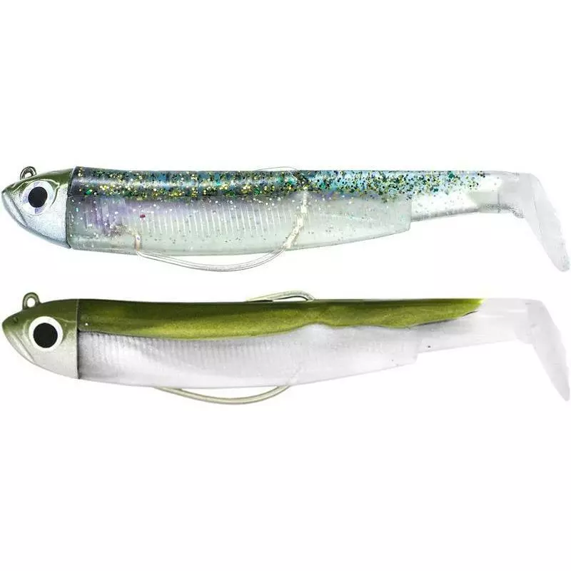 ARTIFICIALE MORBIDA MONTATA FIIISH DOUBLE COMBO BLACK MINNOW 70 3 ARTIFICIALE MORBIDA MONTATA FIIISH DOUBLE COMBO BLACK MINNOW 70