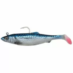 ARTIFICIALE MORBIDA MONTATA SAVAGE GEAR 4D HERRING BIG SHAD - 25CM