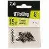 ÉMERILLON DAIWA EMERILLON BARIL TRIPLE D ROLLING -Vendite Pesca del bordo emerillon daiwa baril triple d rolling z 2647 264791