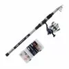 ENSEMBLE TÉLESCOPIQUE SHAKESPEARE SALT JETTY JOUSTER COMBO SET -Vendite Pesca del bordo ensemble telescopique shakespeare salt jetty jouster combo set z 2627 262721