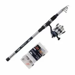 ENSEMBLE TÉLESCOPIQUE SHAKESPEARE SALT JETTY JOUSTER COMBO SET