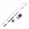 ENSEMBLE TÉLESCOPIQUE SHAKESPEARE SALT SEABASS SEARCHER COMBO SET -Vendite Pesca del bordo ensemble telescopique shakespeare salt seabass searcher combo set z 2624 262473