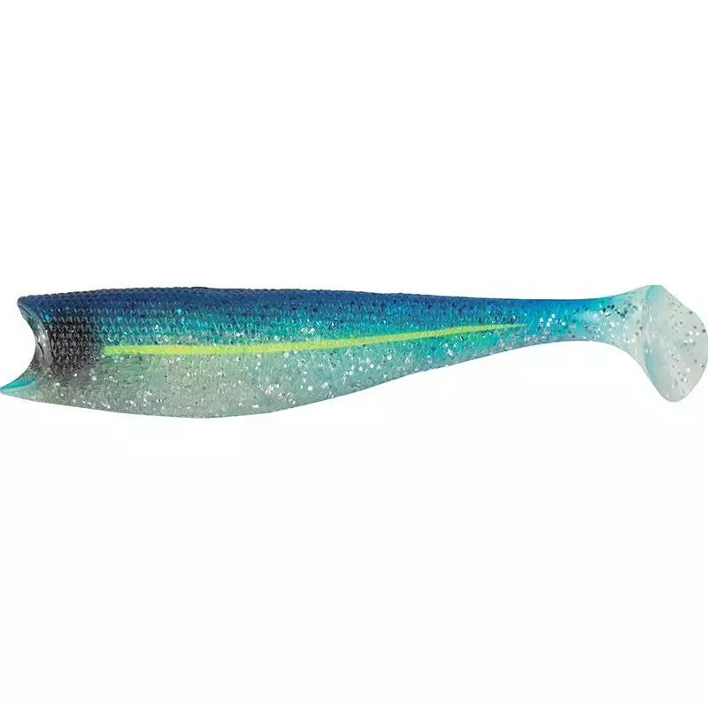 ESCA ARTIFICIALE MORBIDA MONTATA FLASHMER BLUE SHAD 8CM 3 ESCA ARTIFICIALE MORBIDA MONTATA FLASHMER BLUE SHAD 8CM