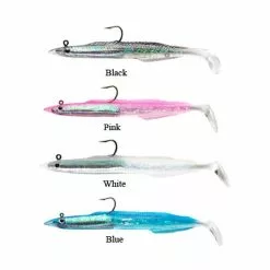 ESCA MORBIDA BERKLEY POWERBAIT SANDEELS - PACCHETTO DI 4