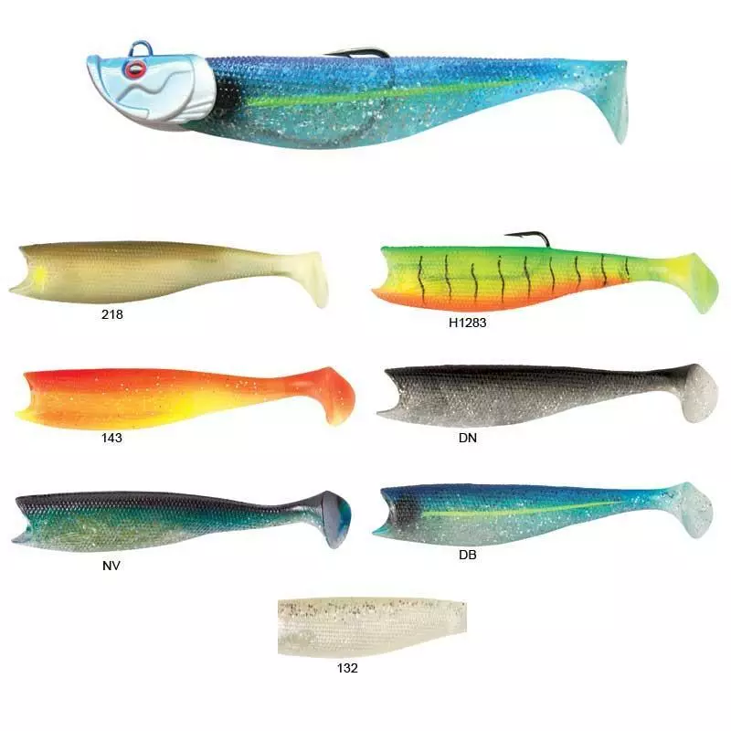 ESCA MORBIDA FLASHMER BLUE SHAD 3 ESCA MORBIDA FLASHMER BLUE SHAD