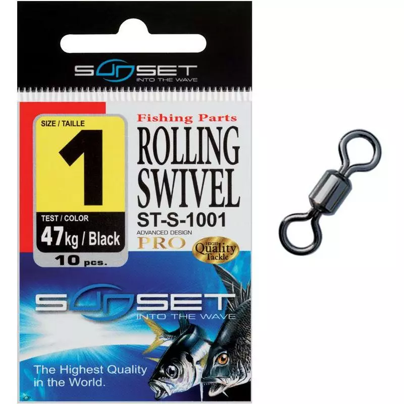 GIRELLA MARE SUNSET ROLLING SWIVEL ST-S-1001 3 GIRELLA MARE SUNSET ROLLING SWIVEL ST-S-1001