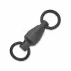 GIRELLA SAMPO BLACK WELDED RING SWIVEL -Vendite Pesca del bordo girella sampo black welded ring swivel z 2087 208777