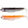 KIT ARTIFICIALE MORBIDO MONTATO FIIISH DOUBLE COMBO BLACK MINNOW 70 + TESTE PIOMBATE SEARCH -Vendite Pesca del bordo kit artificiale morbido montato fiiish double combo black minnow 70 teste piombate search z 2017 201765