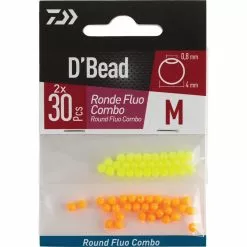 PERLA DAIWA D BEAD ROUND FLUO