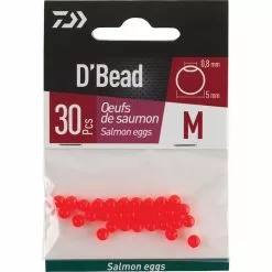 PERLA DAIWA D BEAD UOVO DI SALMONE
