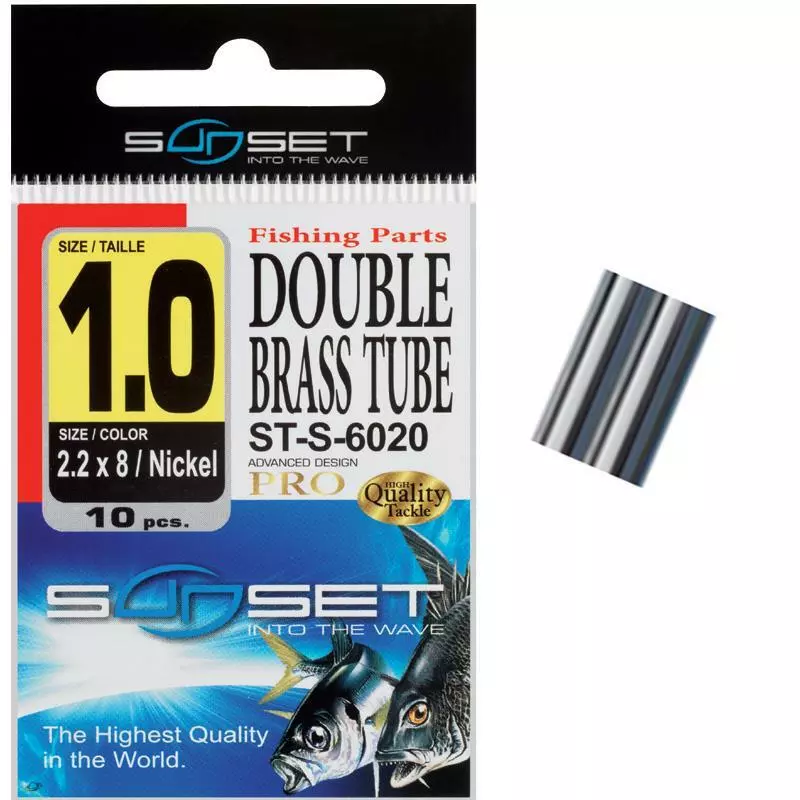 SLEEVE SUNSET DOUBLE BRASS TUBE ST-S-6020 3 SLEEVE SUNSET DOUBLE BRASS TUBE ST-S-6020