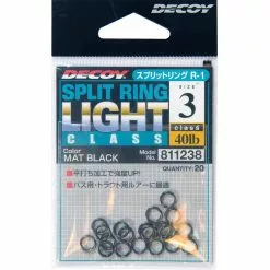 SPLIT RING DECOY SPLIT RING MAT BLACK